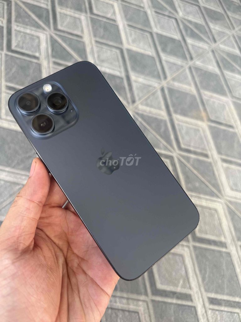 Bán 15Prm 512gb Xanhnavy Đẹp 99% 2 Sim ll/a🙈🙈. Mua bán Điện thoại tại Thành phố Vĩnh Long Vĩnh Long được đăng bởi Thái An hình 1