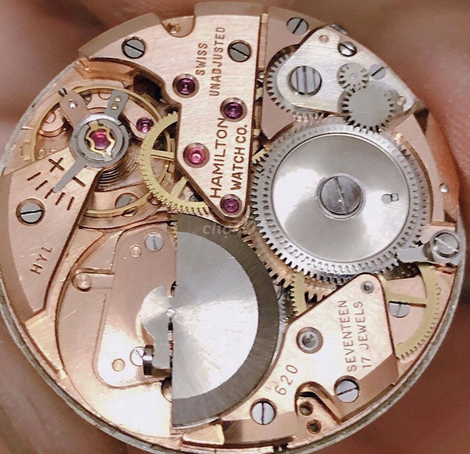 0946650504 - Đồng hồ cổ hiệu HALMILTON của Thụy Sĩ
