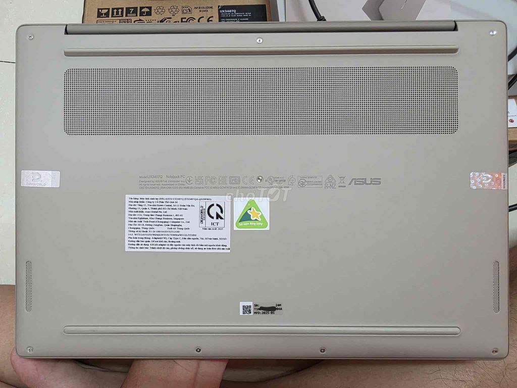 Asus Zenbook UX3407Q X1 16GB/512GB. Mua bán Laptop tại Quận 11 Tp Hồ Chí Minh được đăng bởi A Tu hình 1