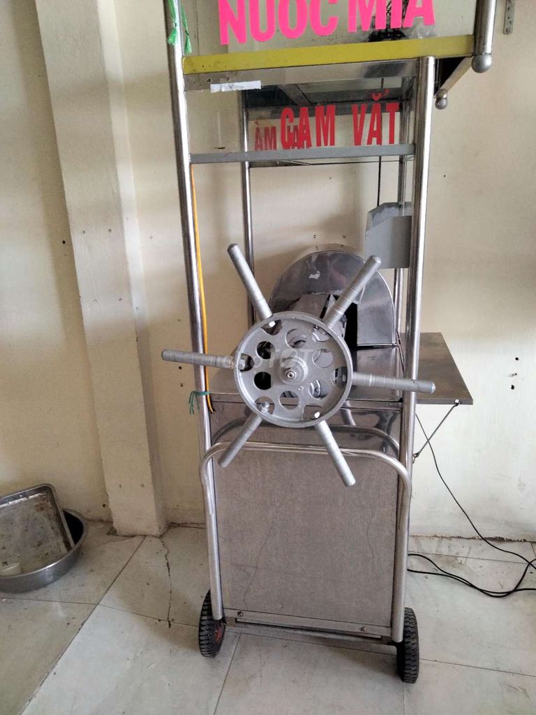 Xe nước mía Inox ép tạo bọt đã sử dụng. Mua bán Đồ chuyên dụng, Giống nuôi trồng tại Huyện Bình Chánh Tp Hồ Chí Minh được đăng bởi  Nam Trần  hình 1