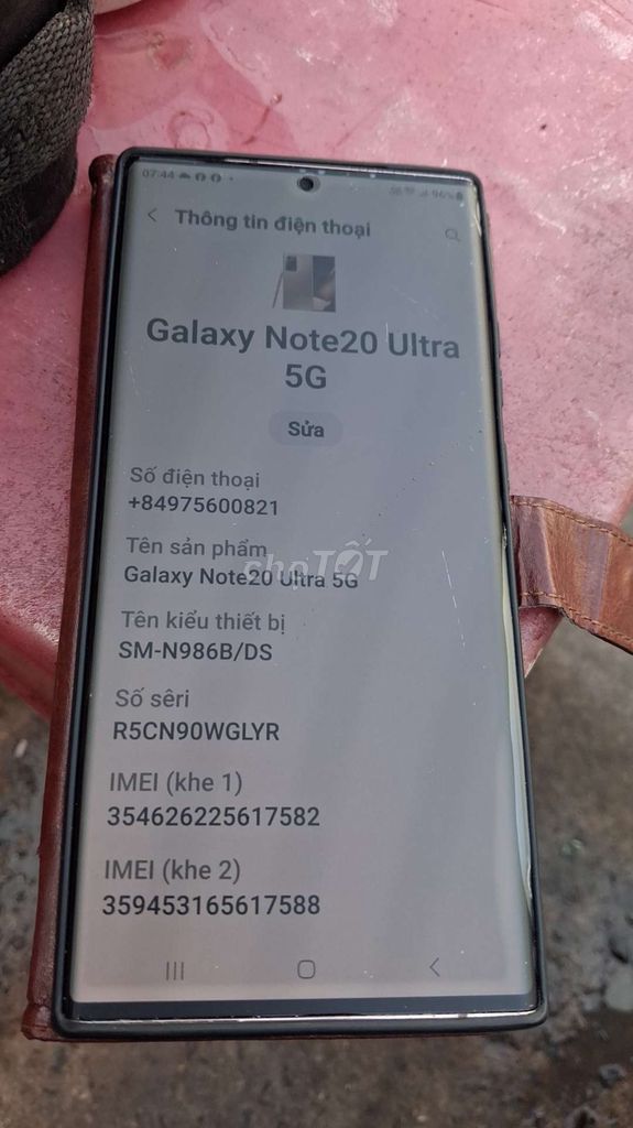 Samsung Galaxy Note20 Ultra 5G Camera sắc nét. Mua bán Điện thoại tại Quận 7 Tp Hồ Chí Minh được đăng bởi Nguyenhunglam hình 1