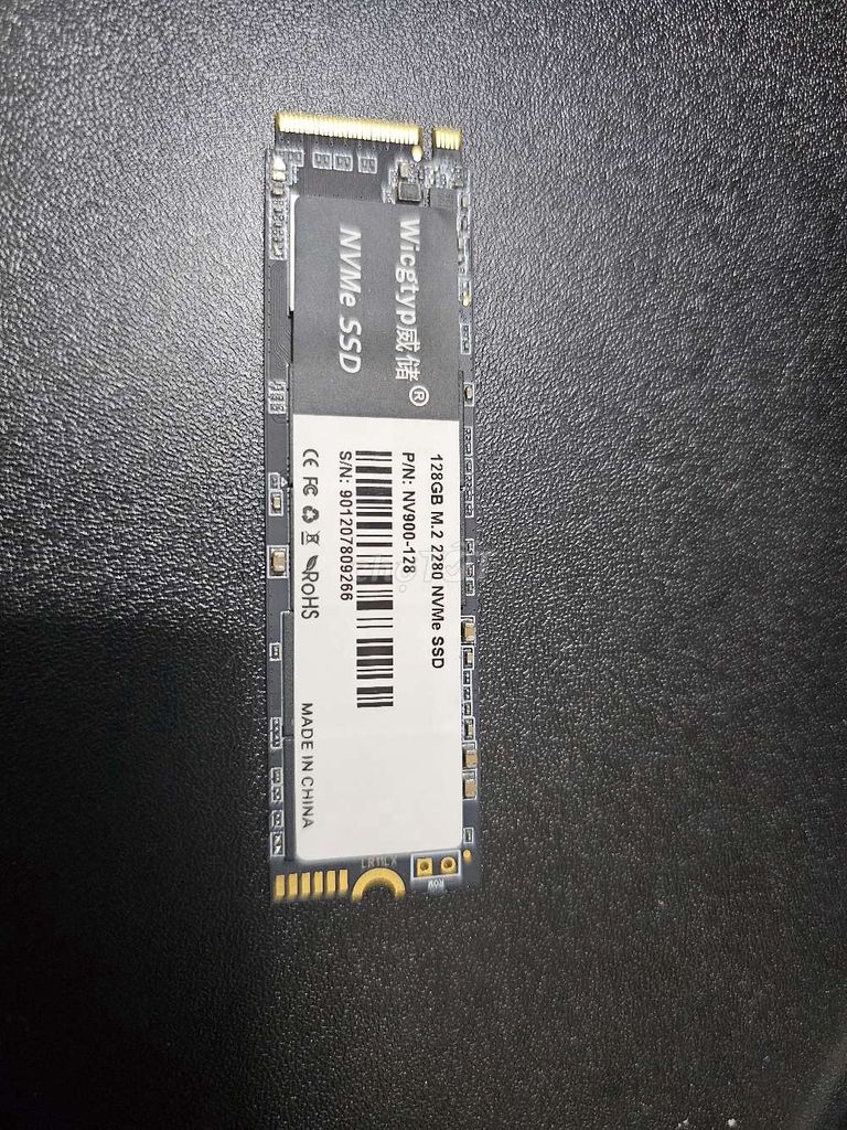 Ổ cứng SSD Wregtyp NV900-128 128GB. Mua bán Linh kiện (RAM, Card...) tại Huyện Yên Mỹ Hưng Yên được đăng bởi Toan Luong hình 1