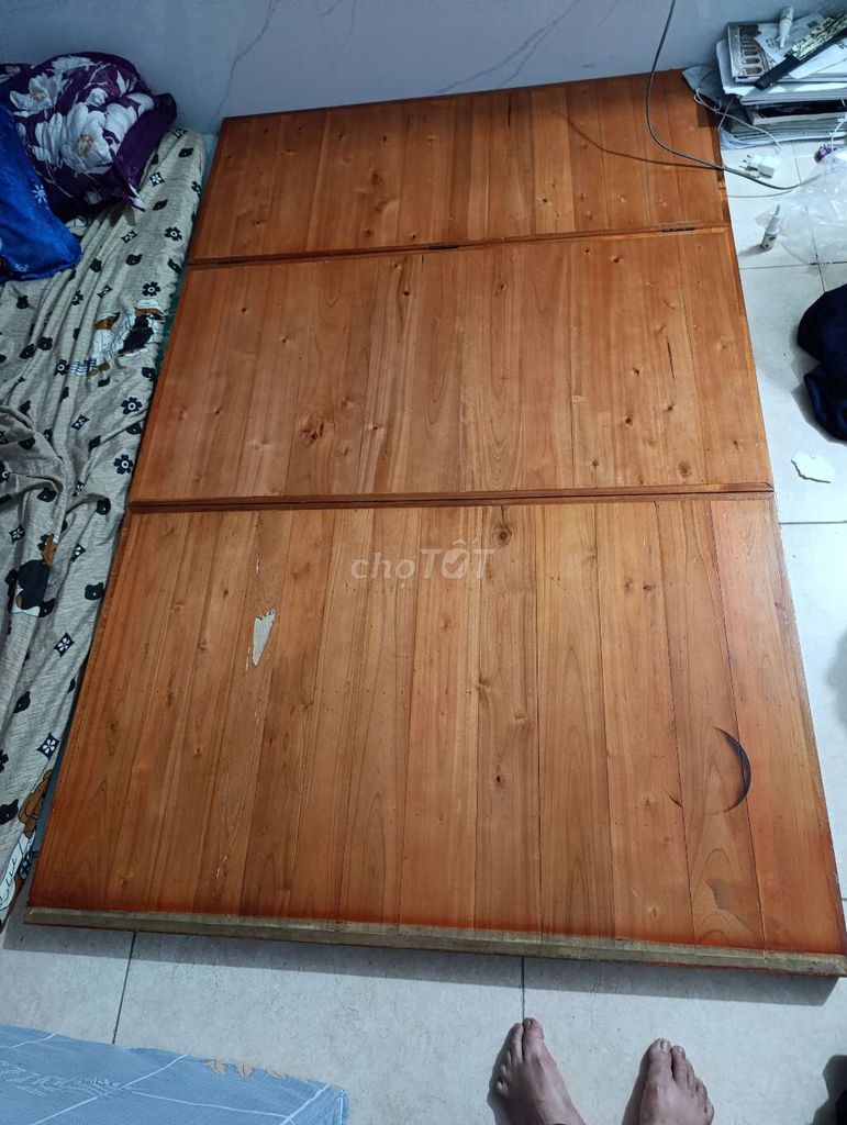 Phản gỗ Nâu gỗ 1.8m x 1.2m. Mua bán Nội thất, đồ gia dụng khác tại Quận Cầu Giấy Hà Nội được đăng bởi Nguyễn linh hình 1