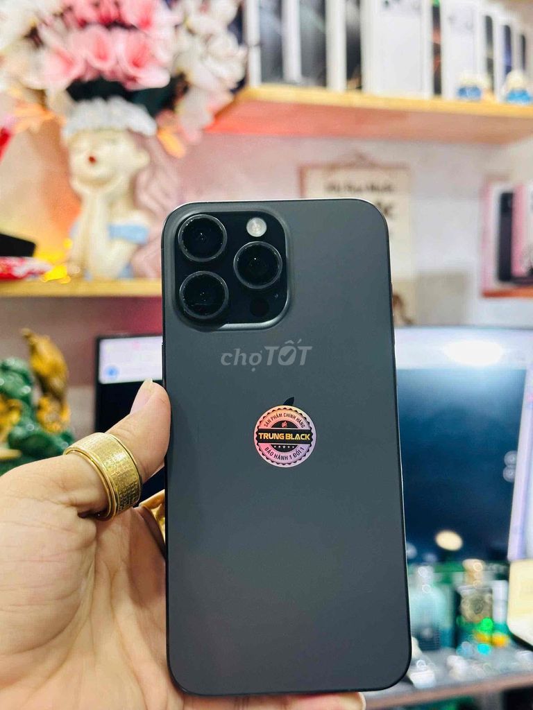 iPhone 15 ProMax 256GB Đen. Mua bán Điện thoại tại Thành phố Long Xuyên An Giang được đăng bởi Trung Black Long Xuyên hình 1