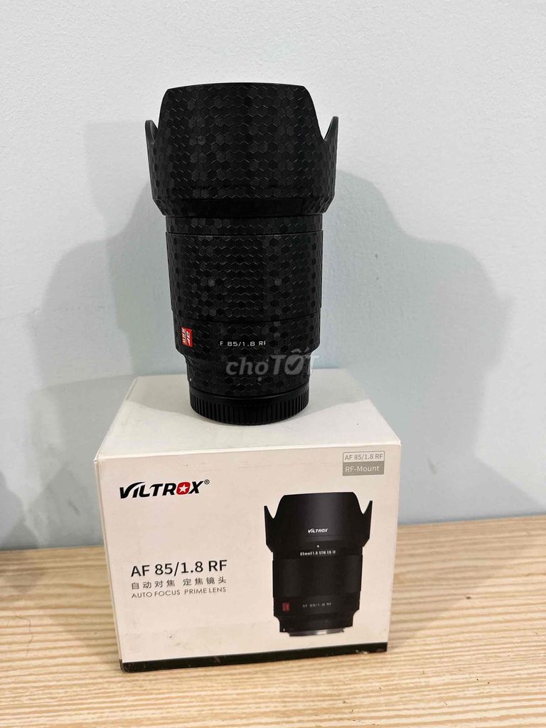 Ống kính Viltrox RF 85f1.8 STM cho canon full box. Mua bán Máy ảnh, Máy quay tại Quận Gò Vấp Tp Hồ Chí Minh được đăng bởi Hữu Huy hình 1