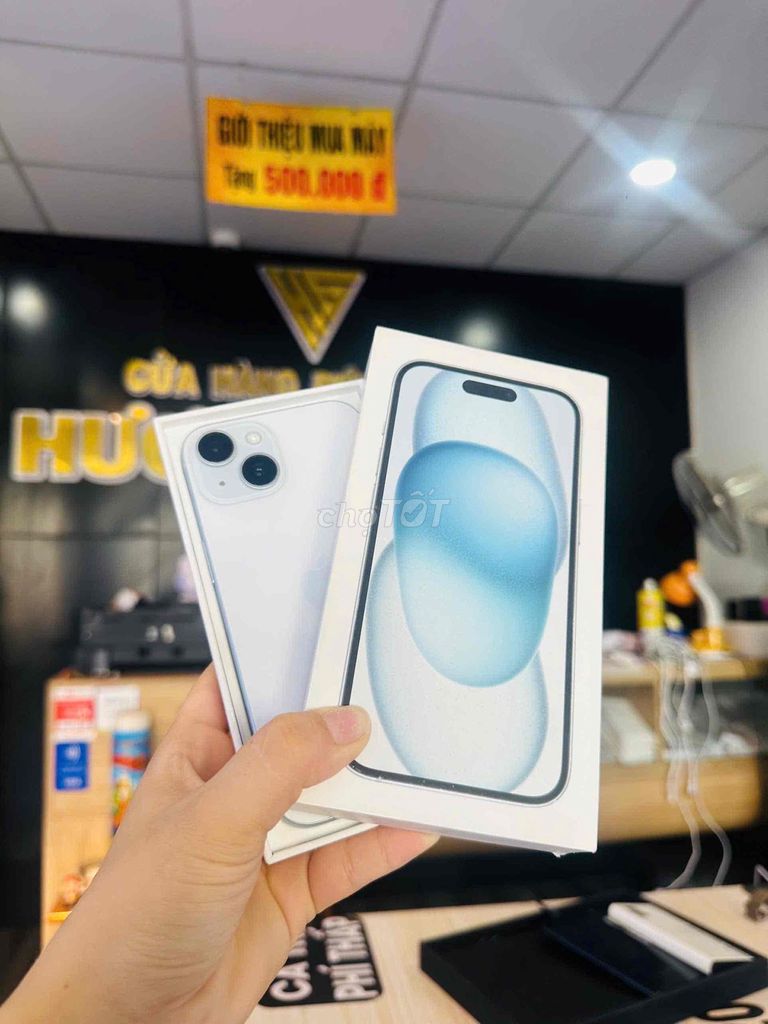 Apple iPhone 15 128GB đẹp ken fullbox. Mua bán Điện thoại tại Thành phố Bến Tre Bến Tre được đăng bởi HươngGiangmobile hình 1