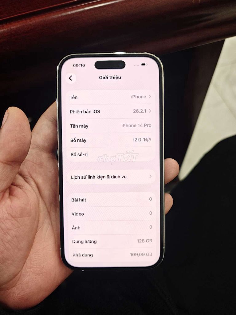 Apple iPhone 14 Pro 128GB Trắng. Mua bán Điện thoại tại Quận Hoàng Mai Hà Nội được đăng bởi Phạm Viet Anh hình 1
