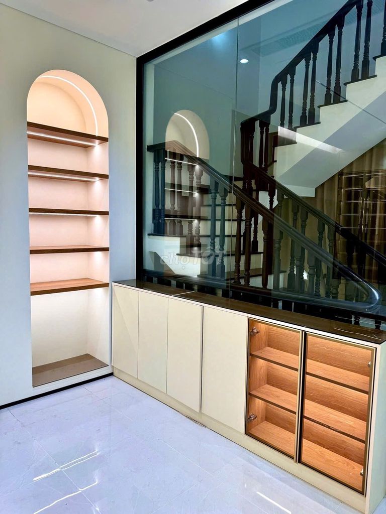 Дом на Но Чанг Лонг – Бинь Тхань – 60м² – Аллея для авто 5м - Расширяющийся к тылу