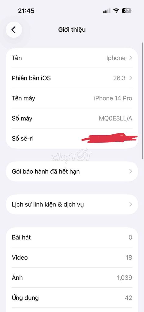 iPhone 14 Pro 128GB Đã sử dụng. Mua bán Điện thoại tại Quận Gò Vấp Tp Hồ Chí Minh được đăng bởi Le Toàn hình 1