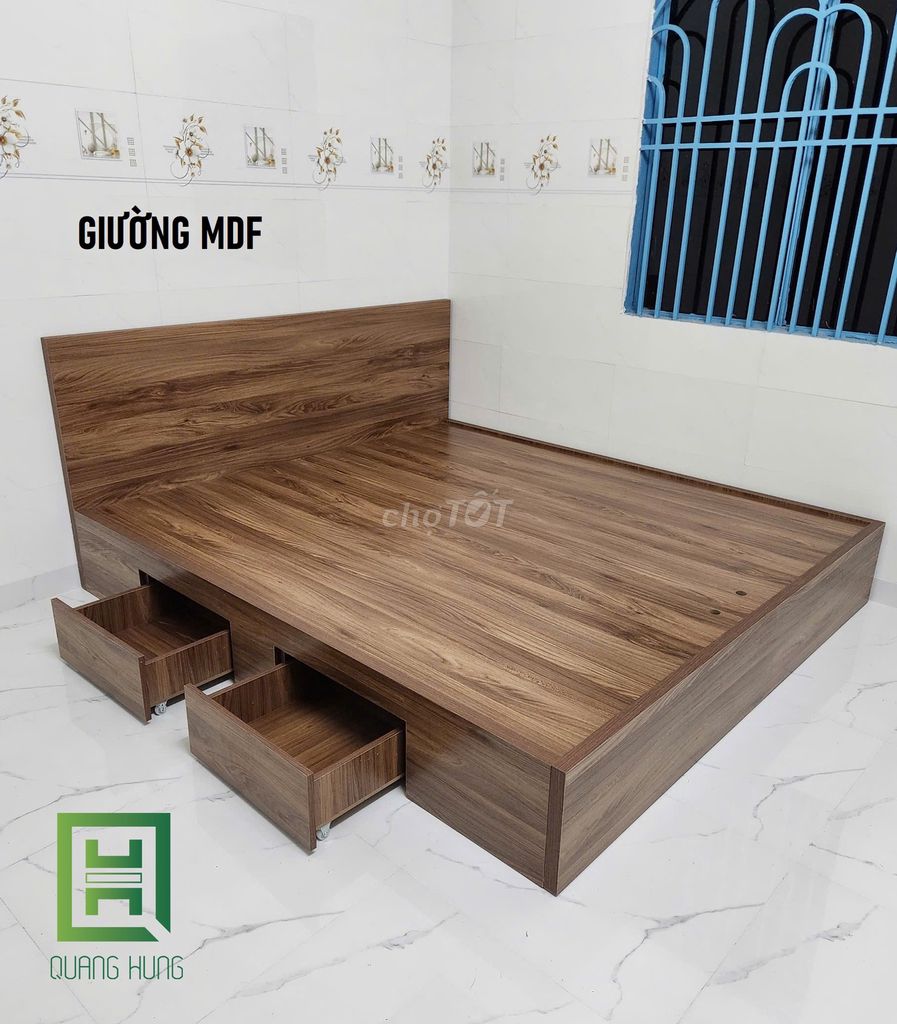 GIƯỜNG MDF-GIƯỜNG MDF=GIƯỜNG MDF=GIƯỜNG MDF$GIƯỜNG. Mua bán Giường, chăn ga gối nệm tại Quận 4 Tp Hồ Chí Minh được đăng bởi NỘI THẤT NHÀ XINH hình 1