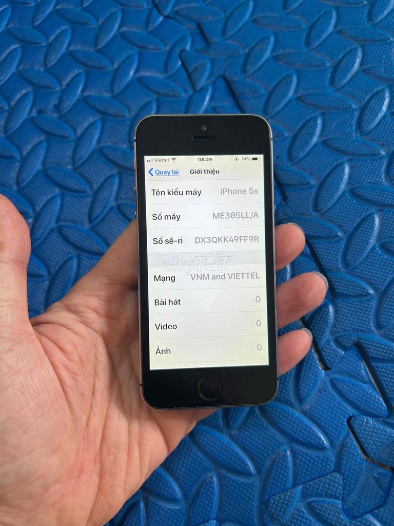 Apple iPhone 5s quốc tế còn vân zin cũ. Mua bán Điện thoại tại Quận Hà Đông Hà Nội được đăng bởi Mạnh Mobile hình 1