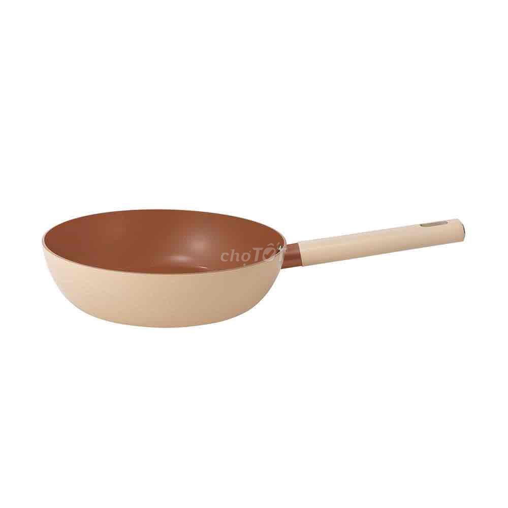 🥚 Chảo chống dính Ceramic Elmich Mocha EL5982MC Si. Mua bán Dụng cụ nhà bếp tại Thành phố Buôn Ma Thuột Đắk Lắk được đăng bởi Hùng Hoàng Đình hình 1