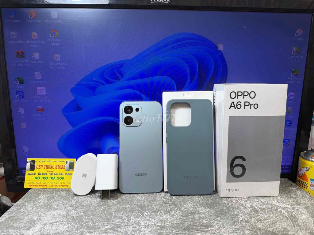 Oppo A6 Pro Xám ram8/256 mới mua hôm nay 14/08/26. Mua bán Điện thoại tại Quận Tân Phú Tp Hồ Chí Minh được đăng bởi Tuyết Hoa hình 1