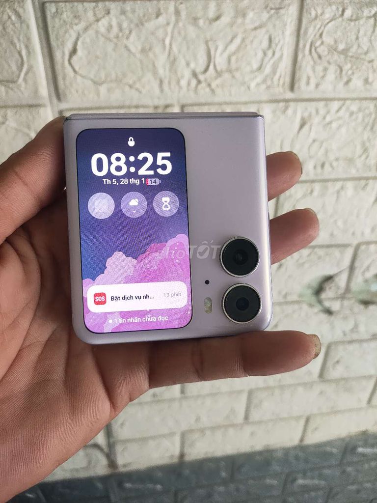 Oppo Find N2 Flip Tím Hư màn hình. Mua bán Điện thoại tại Quận 12 Tp Hồ Chí Minh được đăng bởi Lý Thanh hieu hình 1