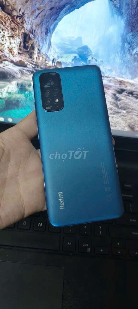 Xiaomi Redmi Note 11 128GB Xanh. Mua bán Điện thoại tại Thành phố Dĩ An Bình Dương được đăng bởi Điện thoại giá tốt hình 1