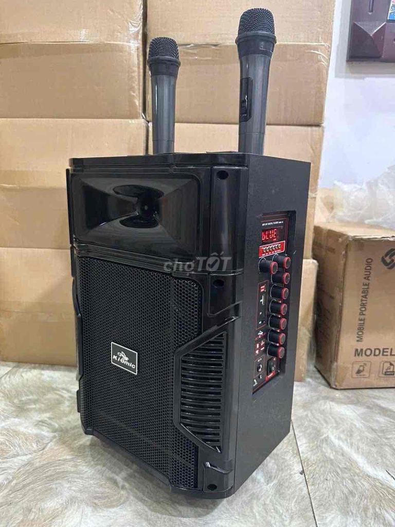 Loa kéo Kiomic Đen công suất 80W siêu bền. Mua bán Tivi, Âm thanh tại Quận 8 Tp Hồ Chí Minh được đăng bởi Chuyên sỉ Loa karaoke  hình 1