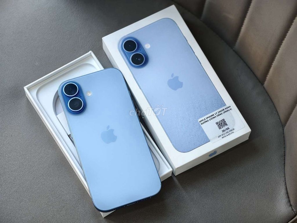 Apple iPhone 17 256GB Xanh Lam Khói. Mua bán Điện thoại tại Quận Ninh Kiều Cần Thơ được đăng bởi Lê Khang hình 1