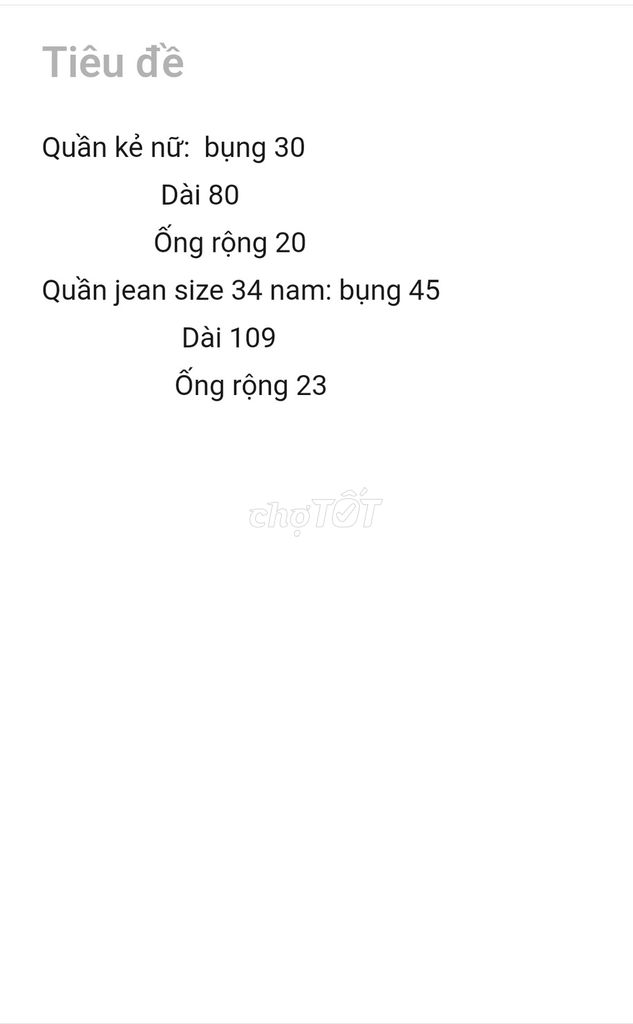 Quần jean nam Owl size 34. Mua bán Quần áo tại Quận Lê Chân Hải Phòng được đăng bởi Giang Nguyễn hình 1