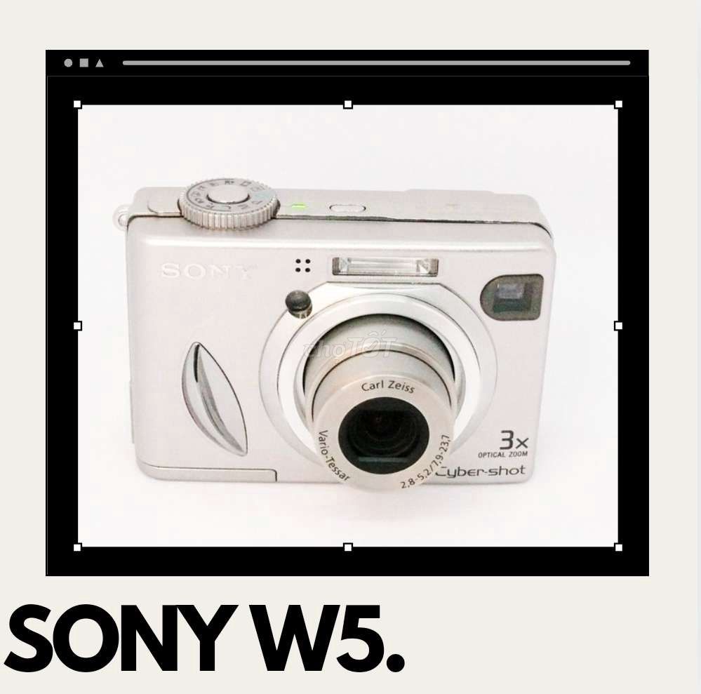 MÁY ẢNH SONY W5