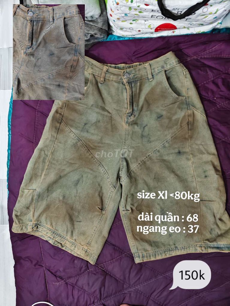 Quần short nam vải thoáng mát XL. Mua bán Quần áo tại Huyện Cờ Đỏ Cần Thơ được đăng bởi Thành Baka hình 1
