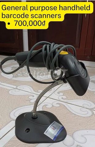 Máy quét mã vạch cầm tay Đen. Mua bán Đồ dùng văn phòng tại Thành phố Hội An Quảng Nam được đăng bởi Thảo Uyên hình 1