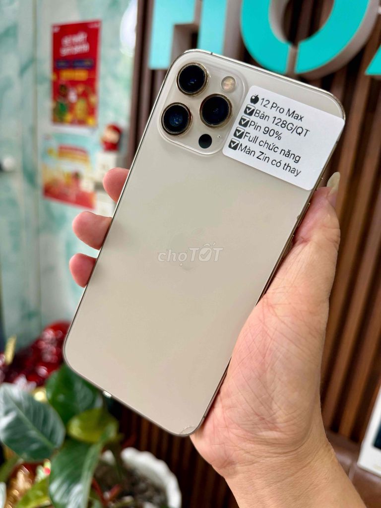 🍎Sale 12 Pro Max QT 128G. Mua bán Điện thoại tại Thành phố Huế Thừa Thiên Huế được đăng bởi Hoàng Lộc Smartphone  hình 1