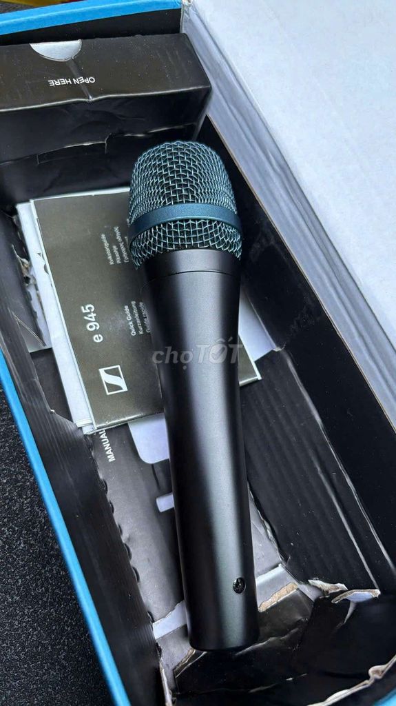 Microphone Sennheiser e 945 Đen. Mua bán Tivi, Âm thanh tại Thành phố Phú Quốc Kiên Giang được đăng bởi htduykhanh hình 1