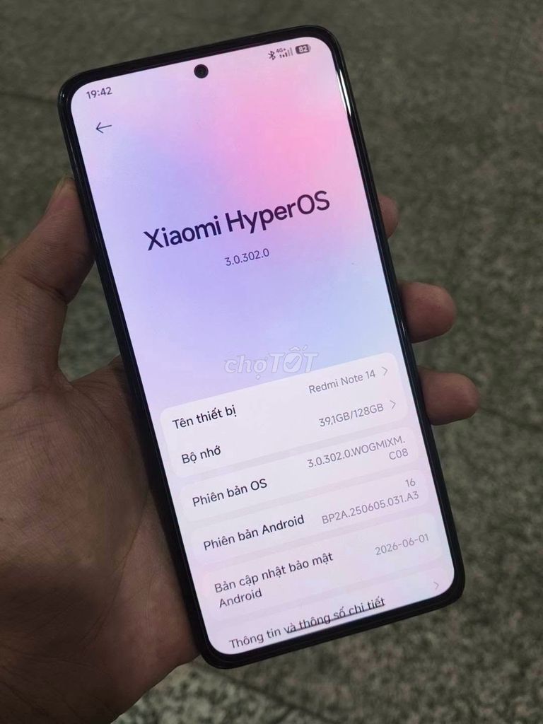 Xiaomi Redmi Note 14 6GB/128GB Đen. Mua bán Điện thoại tại Quận 1 Tp Hồ Chí Minh được đăng bởi Hội Đồ Điện Tử hình 1