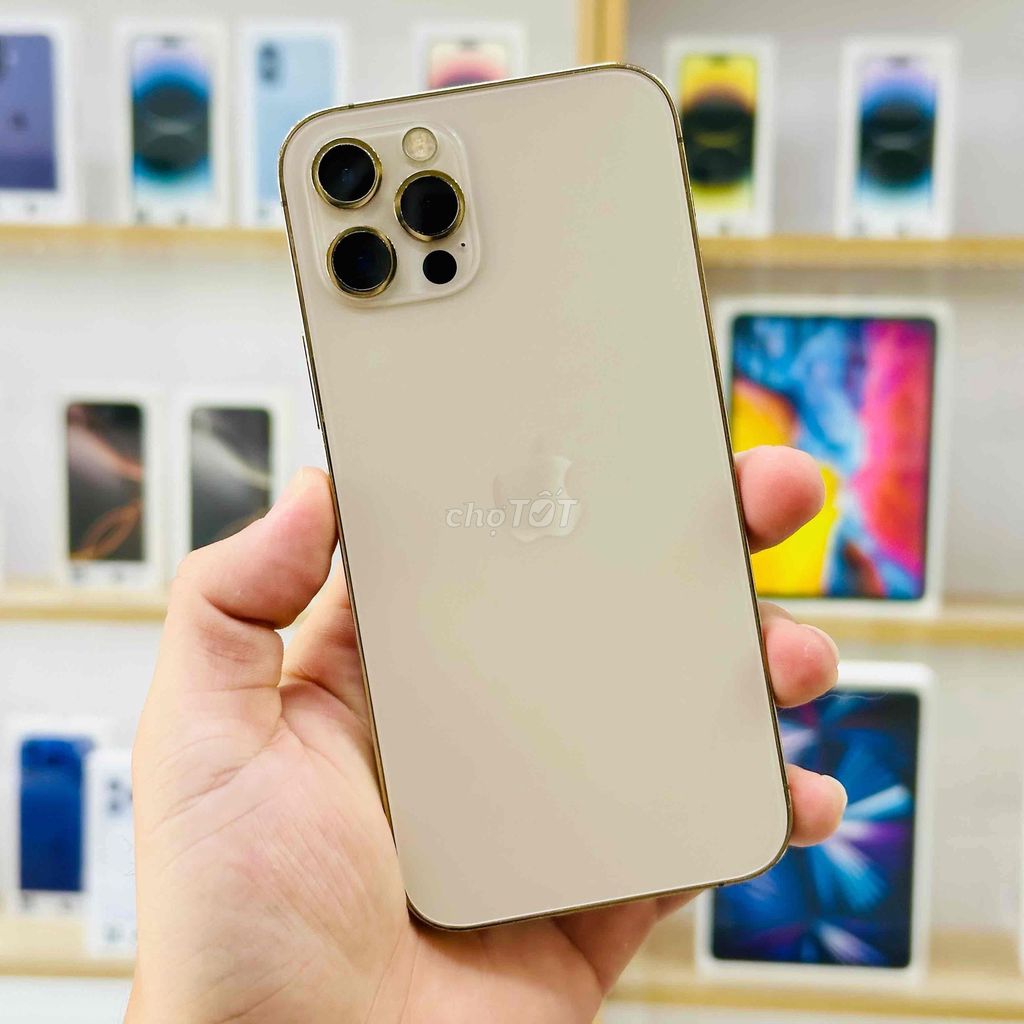 🍎12 PRO GOLD 256GB QTẾ ZIN ĐẸP 98% PIN 100% -. Mua bán Điện thoại tại Quận Ninh Kiều Cần Thơ được đăng bởi Nghĩa Trần Mobile hình 1
