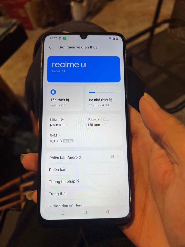 Realme C51 4/64. Mua bán Điện thoại tại Quận Tân Phú Tp Hồ Chí Minh được đăng bởi Duy Nhựt hình 1