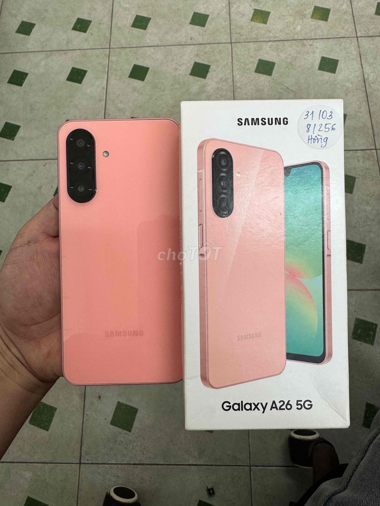 muốn bán ssa 26 5g Ram 8-256gb mới sài chưa1 thang. Mua bán Điện thoại tại Thành phố Thủ Đức Tp Hồ Chí Minh được đăng bởi hữu hình 1