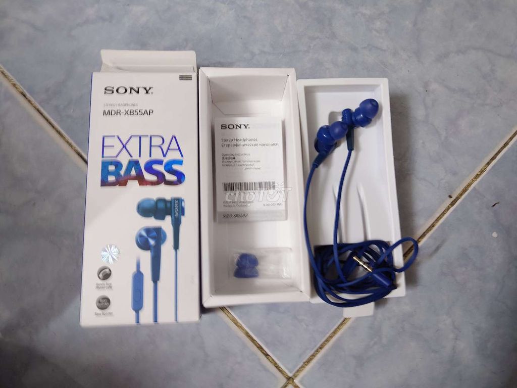 Tai nghe Có Dây Sony Extra Bass MDR-XB55AP