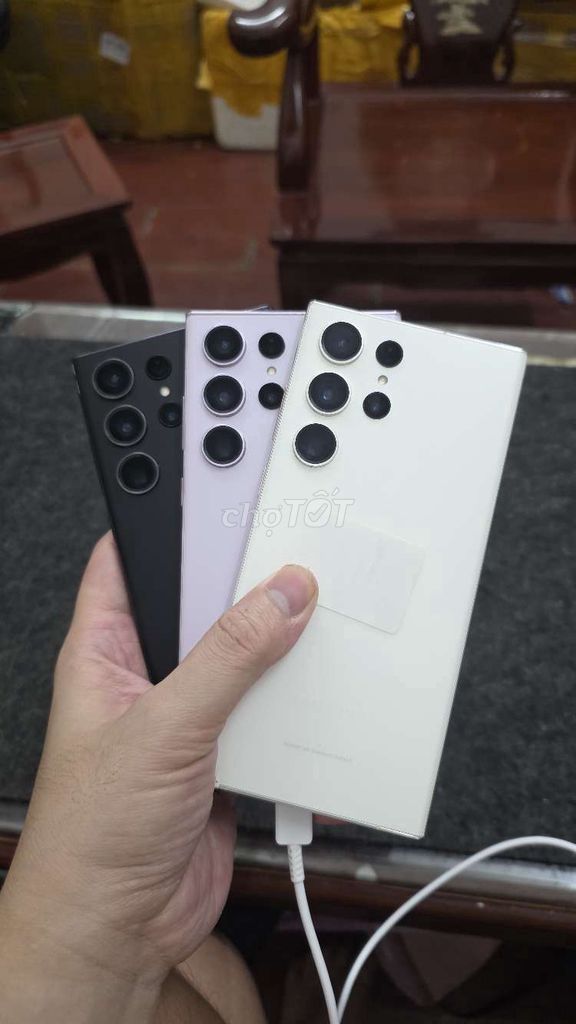 Samsung S23 Ultra 256GB/512GB Đen Tím Trắng. Mua bán Điện thoại tại Quận Thanh Xuân Hà Nội được đăng bởi Shandp thanh xuân hình 1