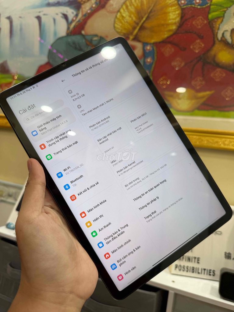 Mipad 5 8/128GB màn 2K 120Hz chạy Win + Android. Mua bán Laptop tại Quận 8 Tp Hồ Chí Minh được đăng bởi Mua Bán Máy Tính Bảng hình 6