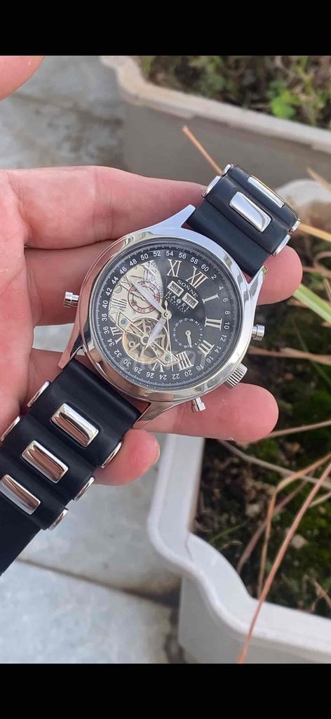Đồng hồ SONNE Nam Thép không gỉ 44mm. Mua bán Đồng hồ tại Thành phố Nha Trang Khánh Hòa được đăng bởi Sang Nguyen hình 1