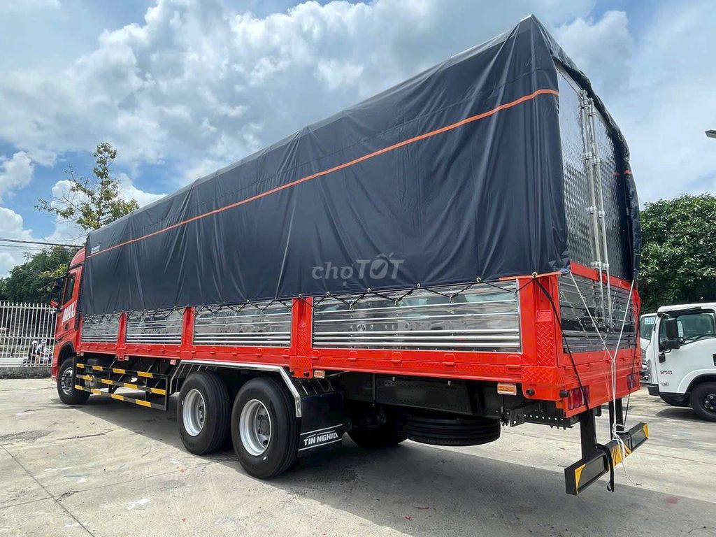 Xe tải Max 3 chân 14 tấn Khung mui 280hp.. Mua bán Xe tải, xe ben tại Thành phố Biên Hòa Đồng Nai được đăng bởi Howo vimid hình 1