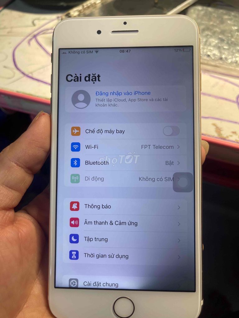 iphone 7 plus mất vân pin còn khoẻ. Mua bán Điện thoại tại Quận Thanh Xuân Hà Nội được đăng bởi Anh Đức hình 1