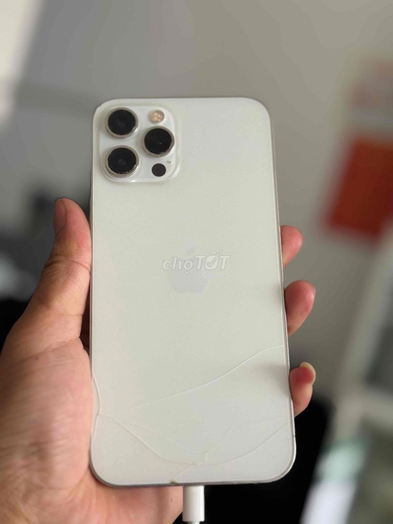 iPhone 12 Pro Max 256GB Trắng Đã sử dụng. Mua bán Điện thoại tại Thành phố Buôn Ma Thuột Đắk Lắk được đăng bởi Cầm Đồ PHÚT 89  hình 1