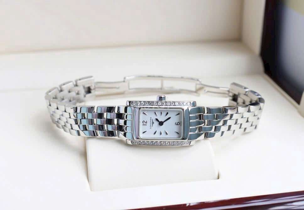 Đồng hồ Nữ Longines kim cương Thụy Sỹ Fullbox