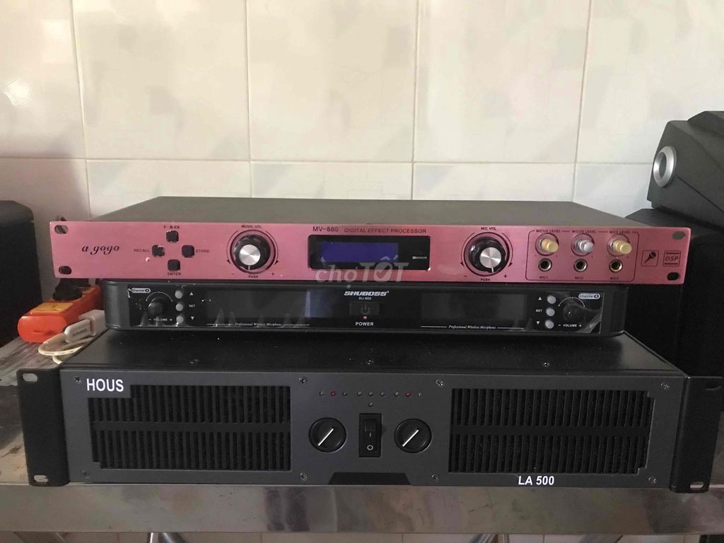 Vang số Agogo MV-880 Hồng Hàng bãi. Mua bán Tivi, Âm thanh tại Huyện Đất Đỏ Bà Rịa - Vũng Tàu được đăng bởi Thiện Lành hình 1