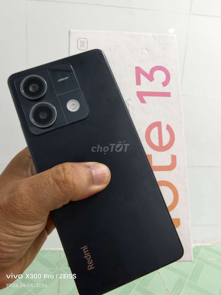 Xiaomi Redmi Note 13 5G Đen. Mua bán Điện thoại tại Thành phố Bến Tre Bến Tre được đăng bởi Lê Trường hình 1