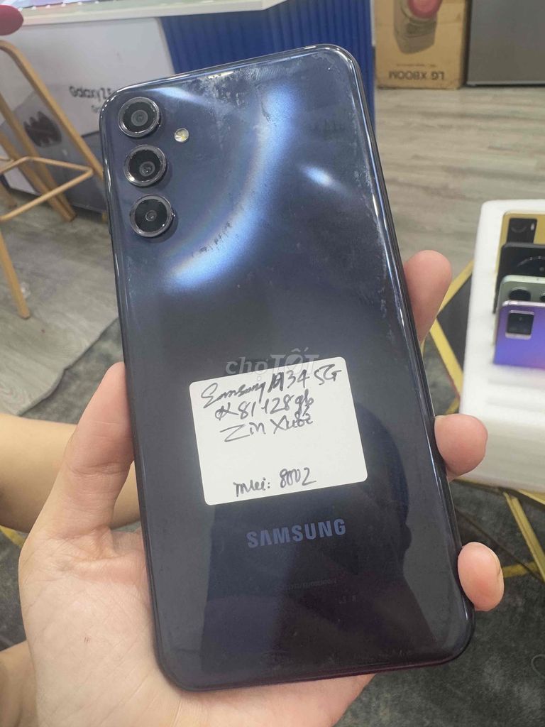 Sam Sung M34 5G Ram8/128gb fullzin chức năng