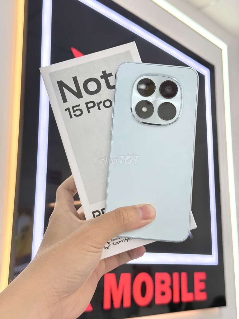 NOTE 15 PRO 12/256G FULLBOX ĐẸP NÉT - ZIN CHUẨN. Mua bán Điện thoại tại Huyện Trảng Bom Đồng Nai được đăng bởi X Mobile Trảng Bom hình 1