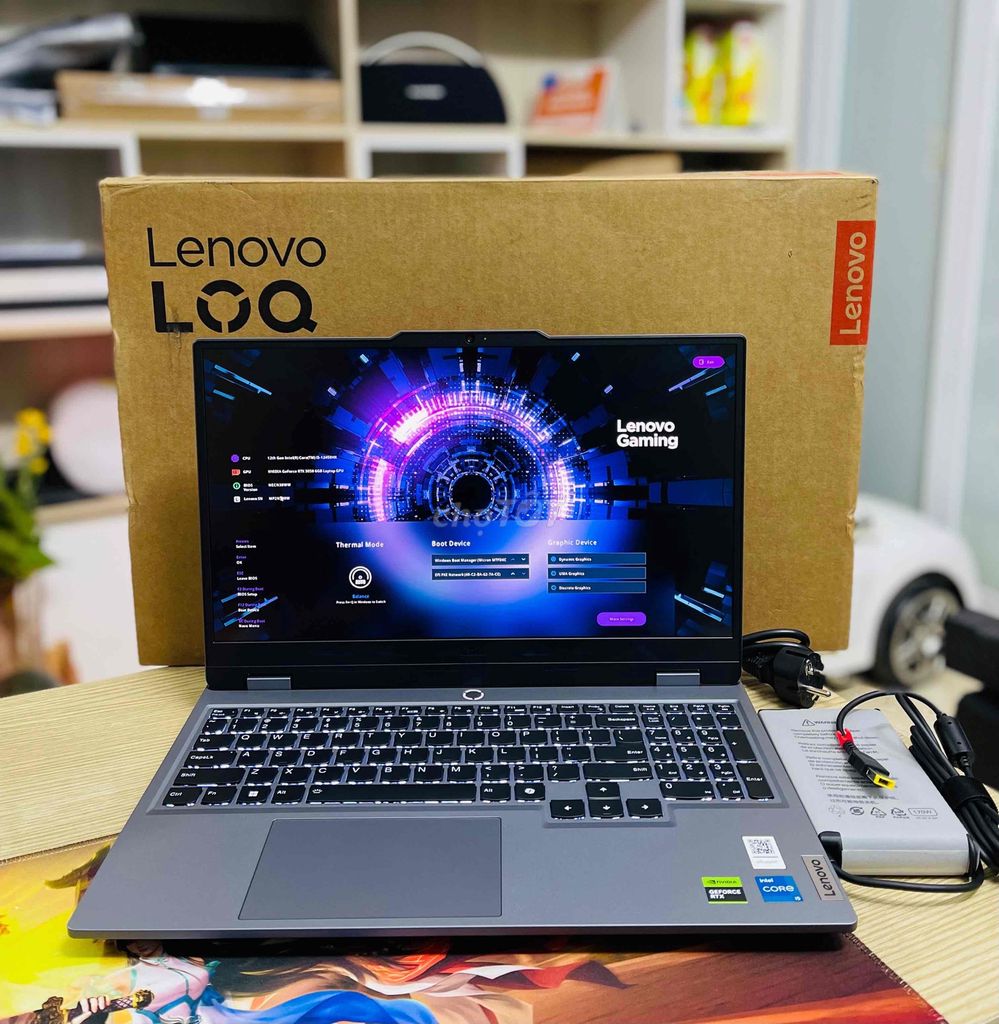 LOQ 15IAX9 I5-12450HX/16GB/RTX 3050 6GB/100% sRGB