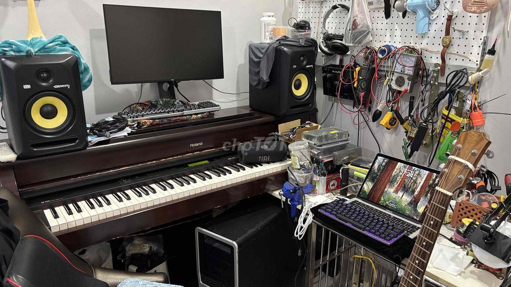 Đàn piano điện Roland HP 555G Nâu Đã sử dụng. Mua bán Nhạc cụ tại Quận 1 Tp Hồ Chí Minh được đăng bởi Thang Nguyen hình 1