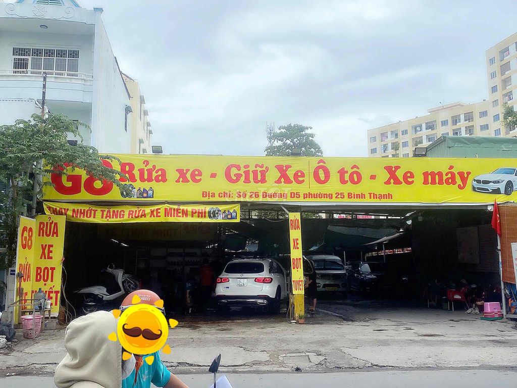Cần sang nhượng mặt bằng Rửa xe