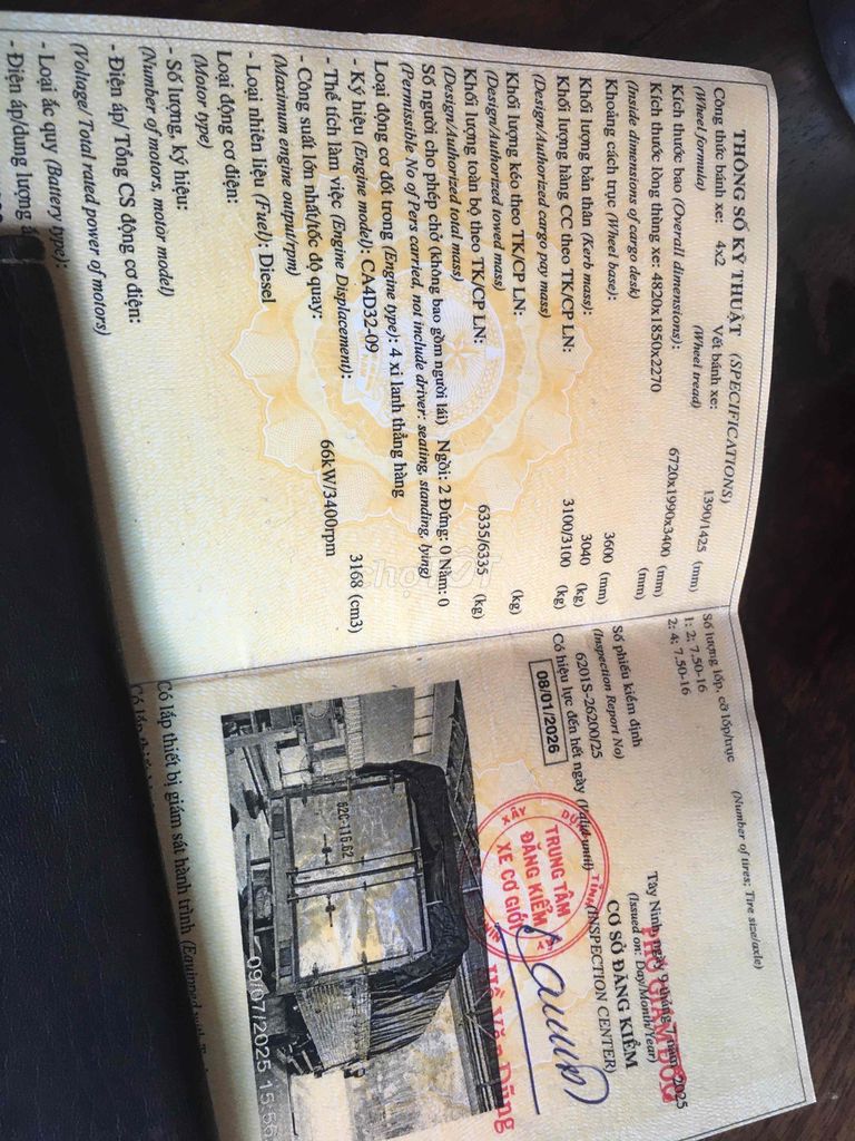 can bán xe tai 3,5 tấn 207. Mua bán Xe tải, xe ben tại Huyện Châu Thành Long An được đăng bởi Subin Tran hình 6