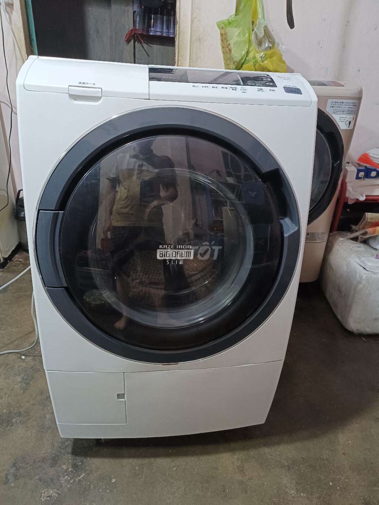 Máy giặt Hitachi nội địa nhật giặt 10kg sấy 6kg