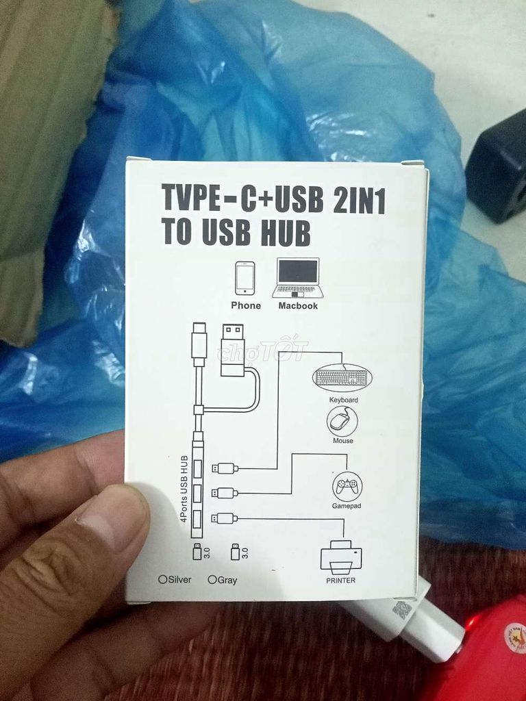 2 sợi usb /C ra 4P usb 3.0