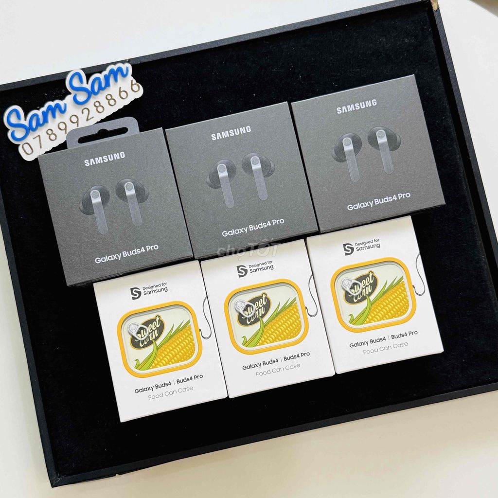 Tai nghe Samsung Galaxy Buds4 Pro Đen. Mua bán Tivi, Âm thanh tại Quận Tân Bình Tp Hồ Chí Minh được đăng bởi Sam Sam Mobile hình 1